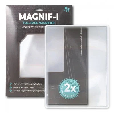 MAGNIF-I BY IF FULL PAGE MAGNIFIER